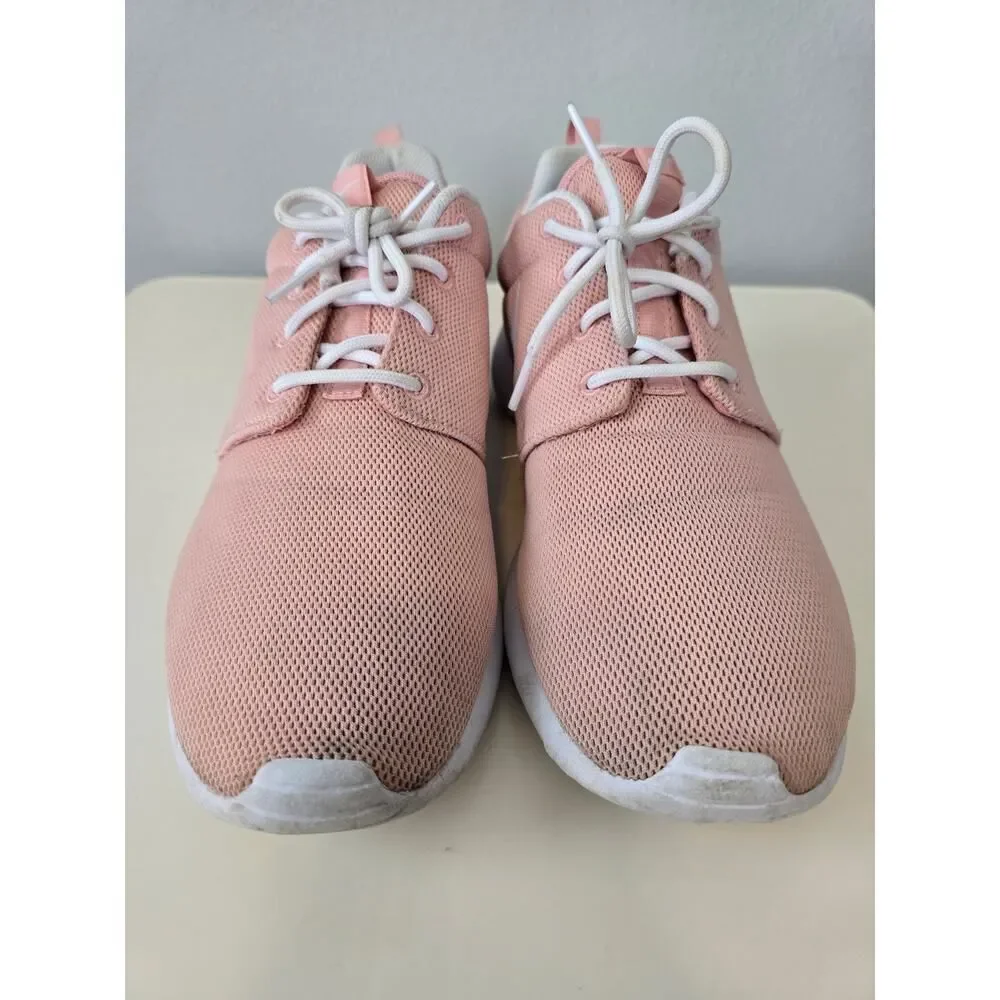 Nike Roshe One Women’s Pink/White Mesh Comfort Casual Sneakers Women's Size 11
